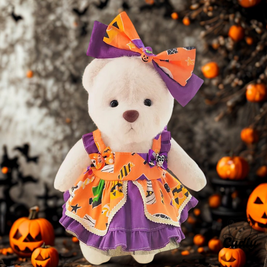 Cudly Bou im Lila Pumpkin Kleid